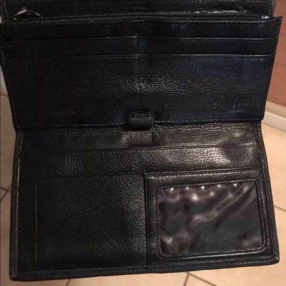 Brighton Leather Wallet Organizer Crossbody - Picture 3 of 8